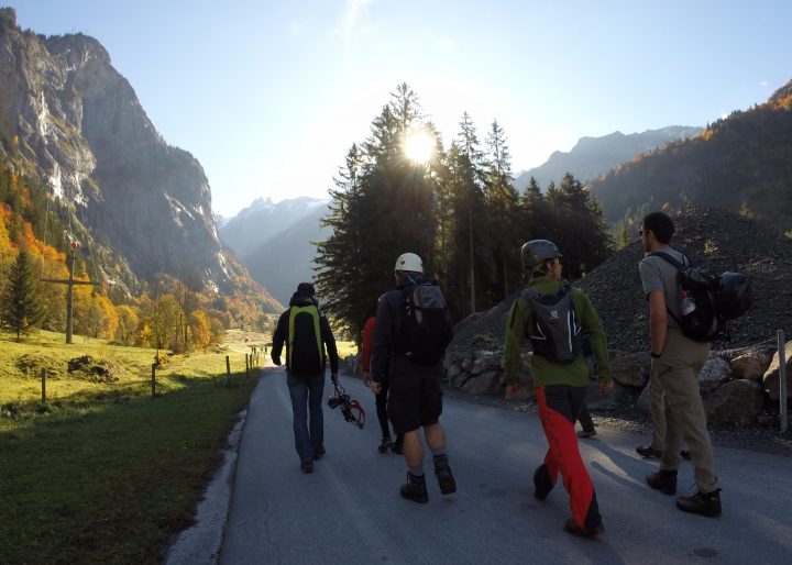 Rock Climbing in Switzerland